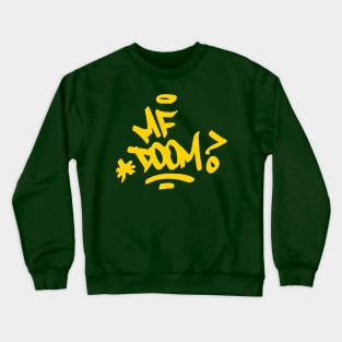 MF DOOM x Graffiti Hip Hop Crewneck Sweatshirt